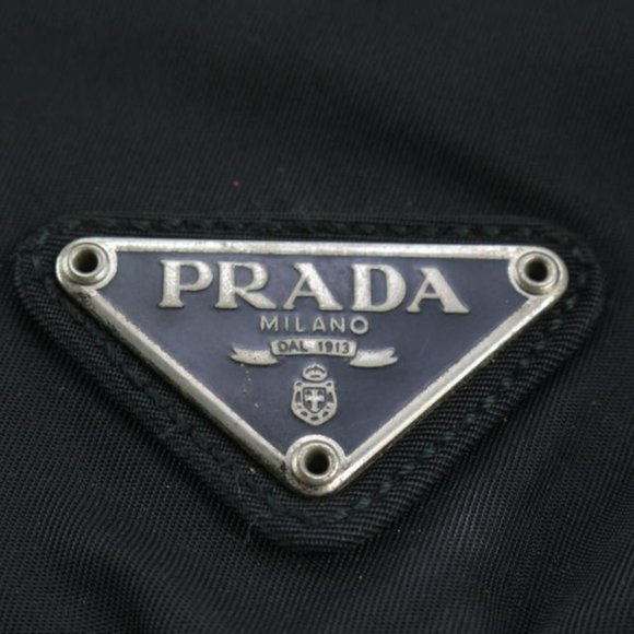 Prada Black Nylon Tessuto Twin Pocket Backpack - Picture 6 of 11